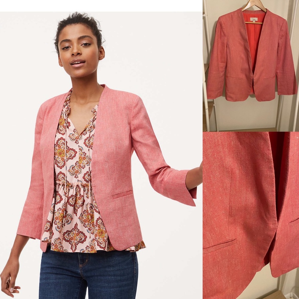Loft Linen Twill Blazer